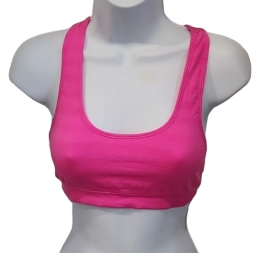 Forever 21 Bright Pink Razor Back Sports Bra
